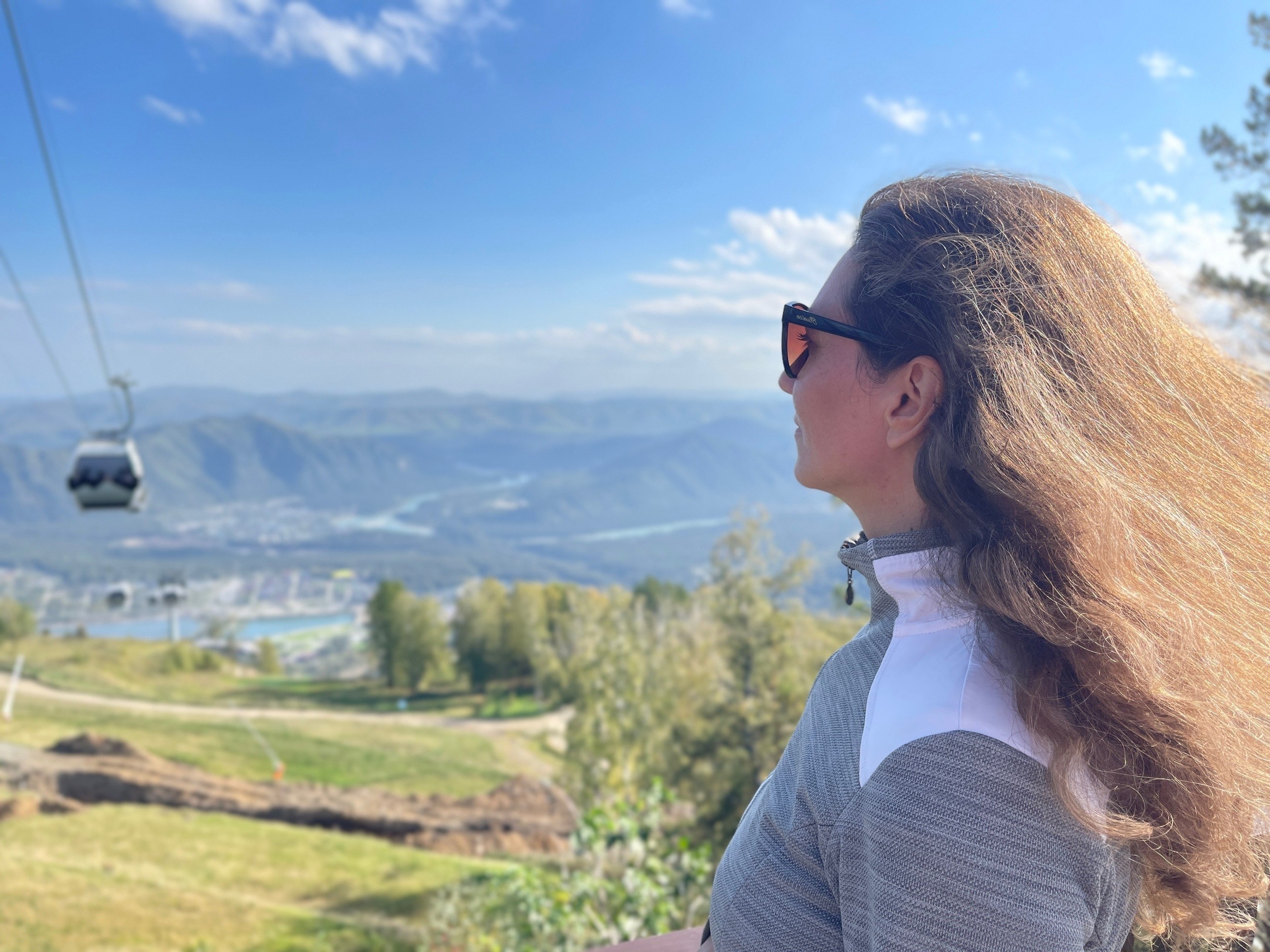 Наталия Ладица в горах